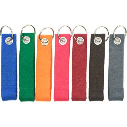 Porte-clés en feutre de laine de 3 mm de long, Image 2