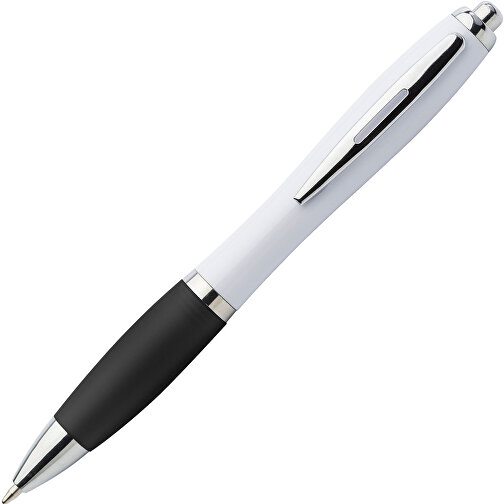 Kugelschreiber Aus Kunststoff Swansea , schwarz, ABS, Plastik, Metall, 14,20cm (Höhe), Bild 2