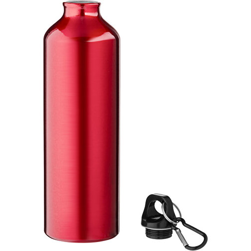 Oregon 770 Ml Aluminium Trinkflasche Mit Karabinerhaken , rot, Aluminium, 25,00cm (Höhe), Bild 5