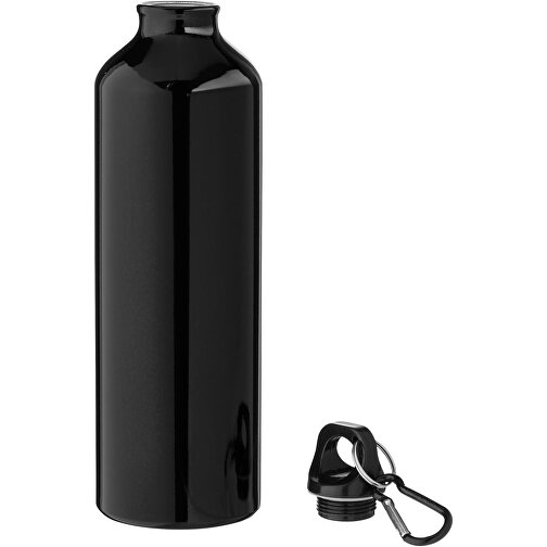 Oregon 770 Ml Aluminium Trinkflasche Mit Karabinerhaken , schwarz, Aluminium, 25,00cm (Höhe), Bild 4