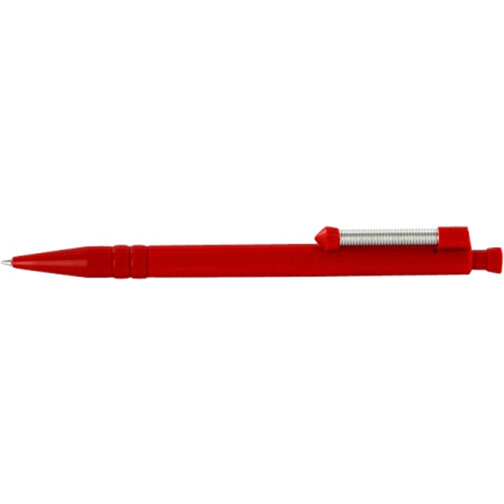 Kugelschreiber SPRING , Ritter-Pen, signalrot, ABS-Kunststoff, 14,10cm (Länge), Bild 3