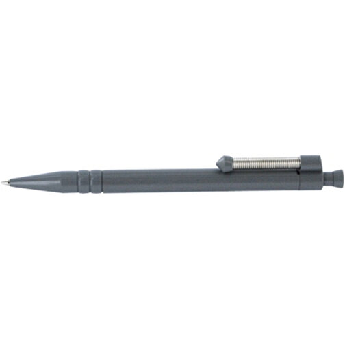 Kugelschreiber SPRING , Ritter-Pen, steingrau, ABS-Kunststoff, 14,10cm (Länge), Bild 3