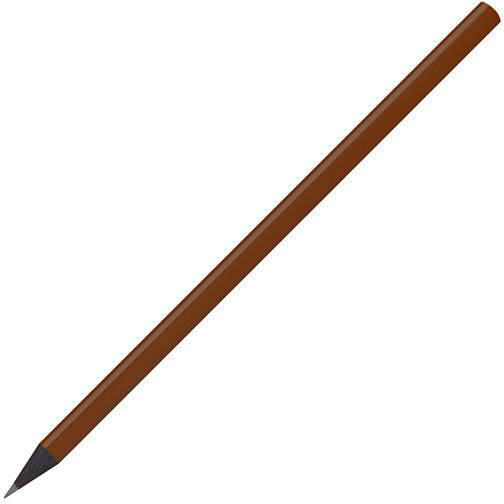 Schwarz Gefärbter Bleistift, Lackiert, Rund , braun, Holz, 17,50cm x 0,70cm x 0,70cm (Länge x Höhe x Breite), Bild 2