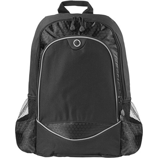 Benton 15' Laptop-Rucksack 15L , schwarz / schwarz, 600D Polyester, 32,00cm x 44,00cm x 13,00cm (Länge x Höhe x Breite), Bild 2