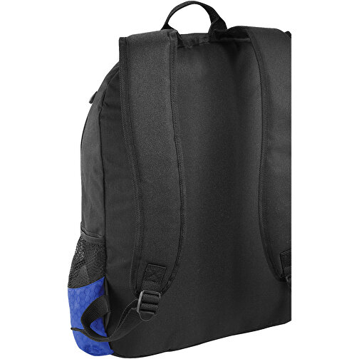 Benton 15' Laptop-Rucksack 15L , schwarz / royalblau, 600D Polyester, 32,00cm x 44,00cm x 13,00cm (Länge x Höhe x Breite), Bild 3
