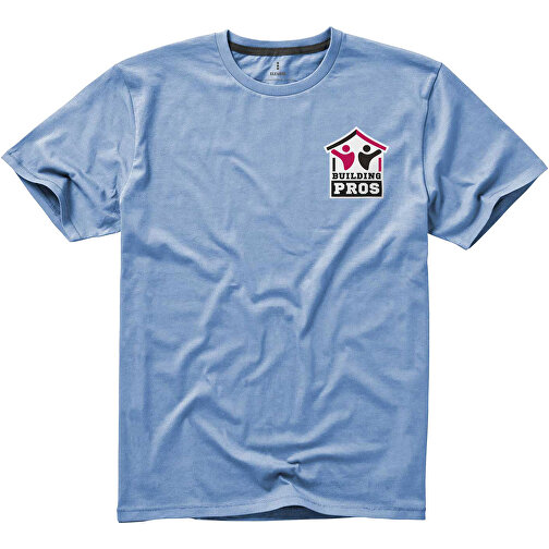 Nanaimo T-Shirt Für Herren , hellblau, Single jersey Strick 100% BCI Baumwolle, 160 g/m2, XXL, , Bild 2