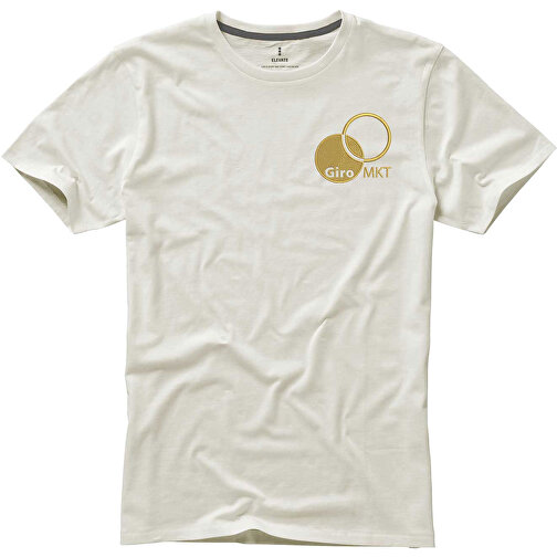 Nanaimo T-Shirt Für Herren , hellgrau, Single jersey Strick 100% BCI Baumwolle, 160 g/m2, XS, , Bild 4