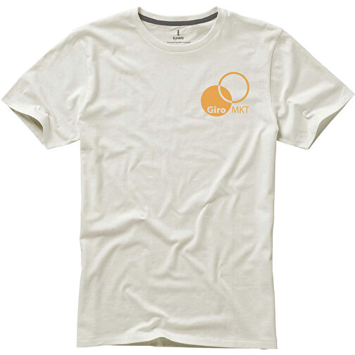 Nanaimo T-Shirt Für Herren , hellgrau, Single jersey Strick 100% BCI Baumwolle, 160 g/m2, XXL, , Bild 2