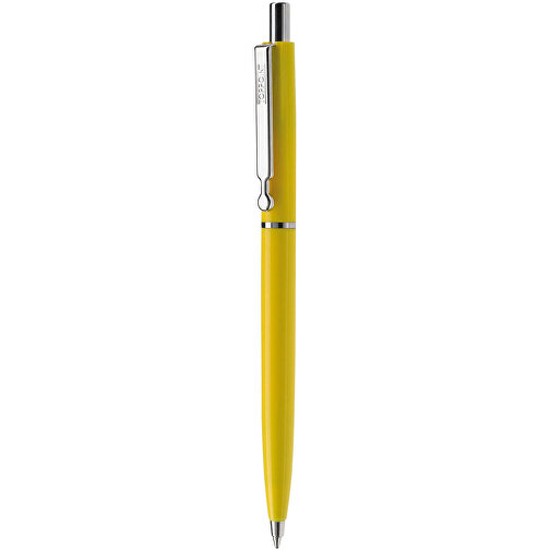 Kugelschreiber 925 DP , gelb, ABS, 13,40cm (Länge), Bild 1