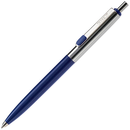 Kugelschreiber Topper , dunkelblau, Metall, 14,00cm (Länge), Bild 2