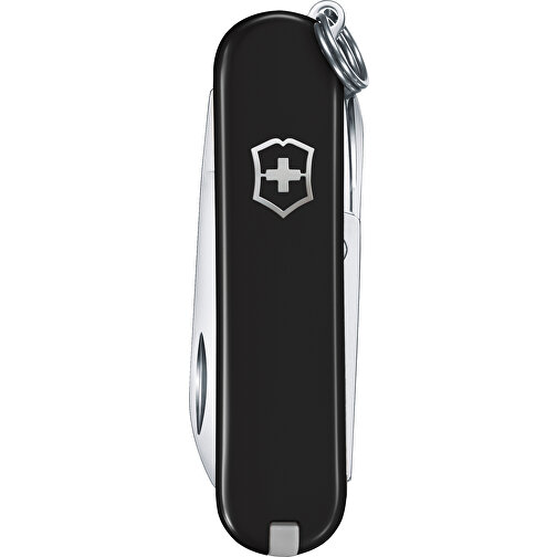 RAMBLER - Victorinox Schweizer Messer , Victorinox, schwarz, hochlegierter, rostfreier Stahl, 5,80cm x 1,05cm x 1,95cm (Länge x Höhe x Breite), Bild 1