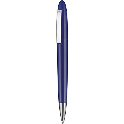 Kugelschreiber HAVANA , Ritter-Pen, nachtblau, ABS, Metall, 14,30cm (Länge), Bild 1