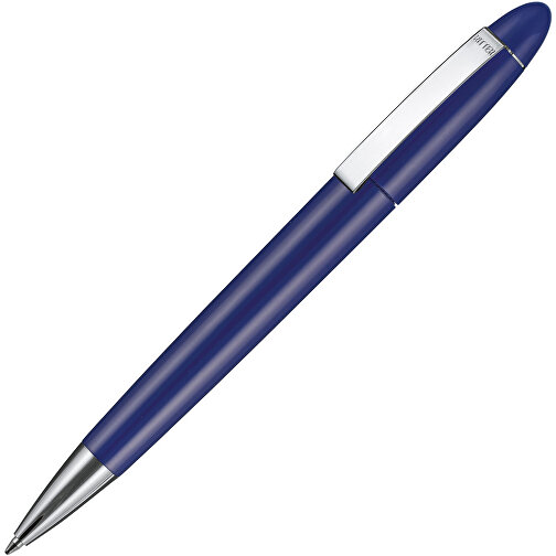 Kugelschreiber HAVANA , Ritter-Pen, nachtblau, ABS, Metall, 14,30cm (Länge), Bild 2