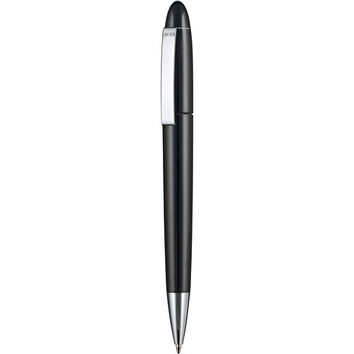 Kugelschreiber HAVANA , Ritter-Pen, schwarz, ABS, Metall, 14,30cm (Länge), Bild 1