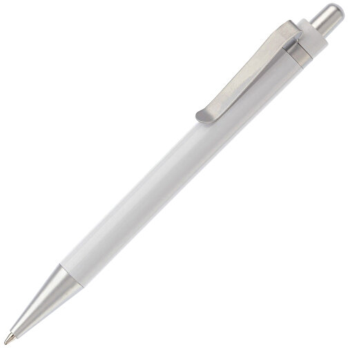 Kugelschreiber Antartica , weiss, ABS & Metall, 13,50cm (Länge), Bild 2