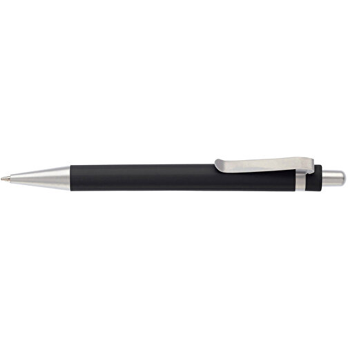 Kugelschreiber Antartica , schwarz, ABS & Metall, 13,50cm (Länge), Bild 3