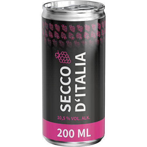 Secco, 200 ml, Body Label, Billede 1