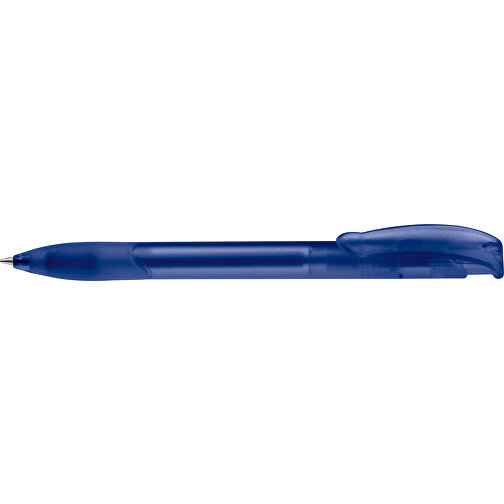 Kugelschreiber Apollo Frosty , gefrostet blau, ABS, 14,70cm (Länge), Bild 3