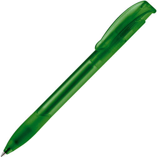 Kugelschreiber Apollo Frosty , gefrostet grün, ABS, 14,70cm (Länge), Bild 2