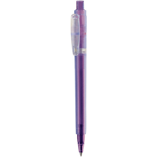 Kugelschreiber Baron ´03 Ice Frosty , mattes lila, ABS, 13,30cm (Länge), Bild 1