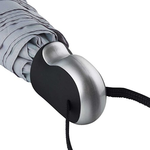 Taschenschirm Safebrella® , Fare, hellgrau, 100% Polyester-Pongee, , Bild 2