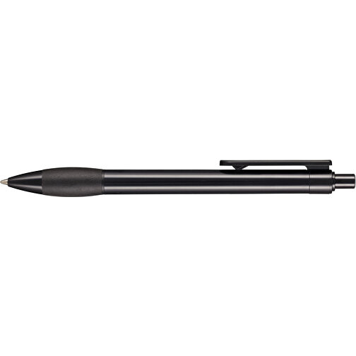 Kugelschreiber DIVA , Ritter-Pen, schwarz, ABS-Kunststoff, 13,60cm (Länge), Bild 3