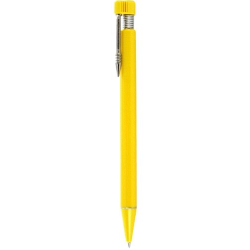 Kugelschreiber EMPIRE , Ritter-Pen, zitronen-gelb, ABS-Kunststoff, 14,50cm (Länge), Bild 1