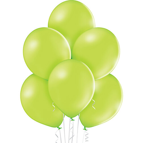 Luftballon 100-110cm Umfang , apfelgrün, Naturlatex, 33,00cm x 36,00cm x 33,00cm (Länge x Höhe x Breite), Bild 2