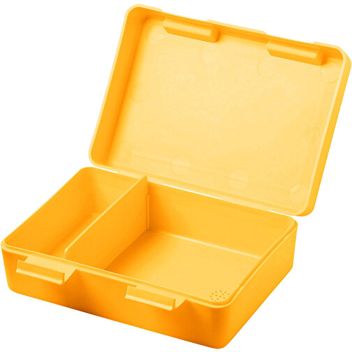 Vorratsdose 'Dinner-Box-Plus' , standard-gelb, Kunststoff, 18,00cm x 6,50cm x 13,00cm (Länge x Höhe x Breite), Bild 1