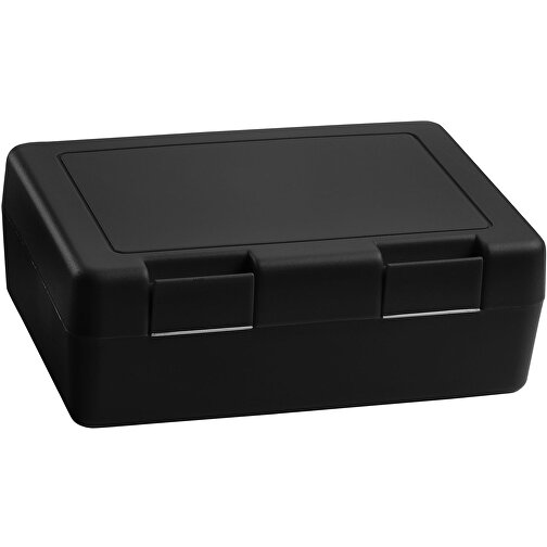 Vorratsdose 'Dinner-Box' , schwarz, Kunststoff, 18,00cm x 6,50cm x 13,00cm (Länge x Höhe x Breite), Bild 1