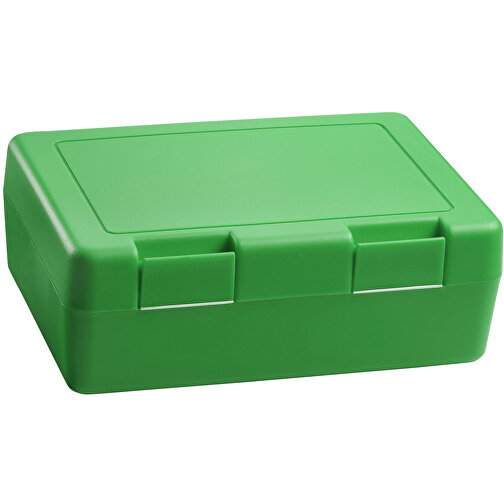 Vorratsdose 'Dinner-Box' , standard-grün, Kunststoff, 18,00cm x 6,50cm x 13,00cm (Länge x Höhe x Breite), Bild 1