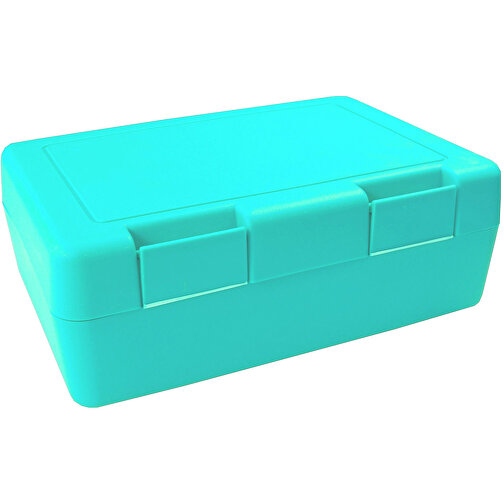 Vorratsdose 'Dinner-Box' , pastell-blau, Kunststoff, 18,00cm x 6,50cm x 13,00cm (Länge x Höhe x Breite), Bild 1