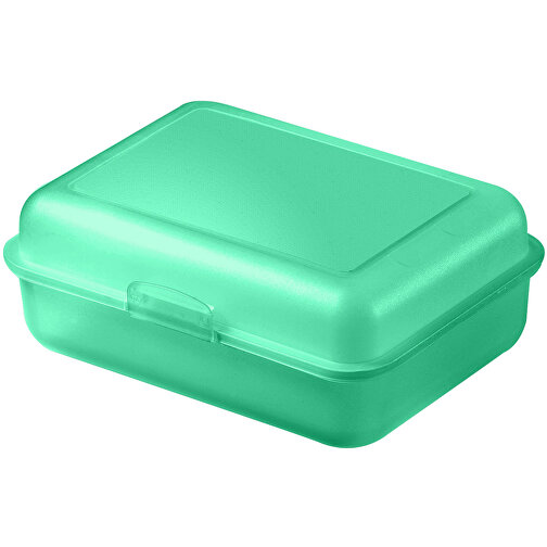 Vorratsdose 'School-Box' Gross , pastell-grün, Kunststoff, 17,50cm x 6,80cm x 13,10cm (Länge x Höhe x Breite), Bild 1