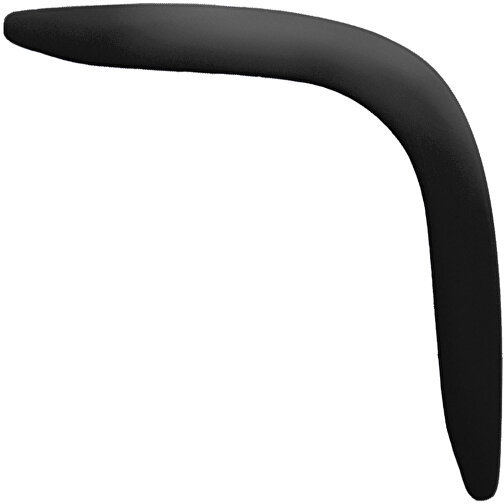 Bumerang 'Mini' , schwarz, Kunststoff, 32,00cm x 0,40cm x 3,40cm (Länge x Höhe x Breite), Bild 1