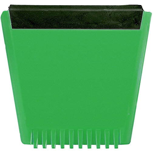 Eiskratzer 'Logo' , standard-grün, Kunststoff, 11,40cm x 0,30cm x 12,00cm (Länge x Höhe x Breite), Bild 1