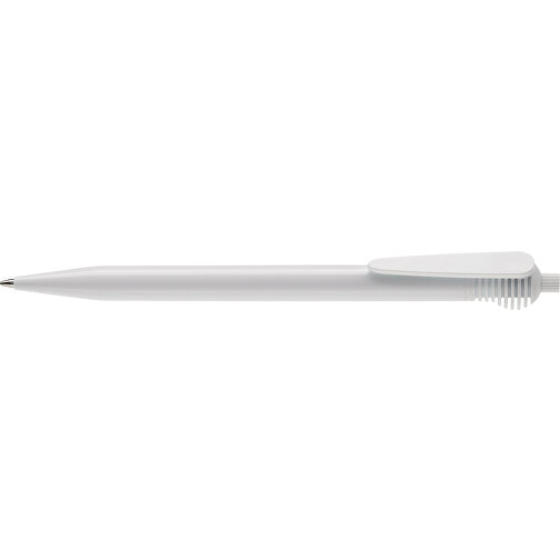 Kugelschreiber Cosmo Hardcolour , weiß / weiß, ABS, 14,70cm (Länge), Bild 1