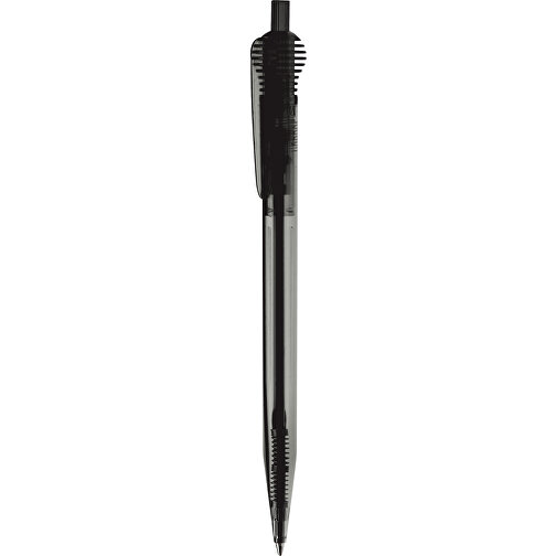 Kugelschreiber Cosmo Transparent , transparent schwarz, ABS, 14,70cm (Länge), Bild 1