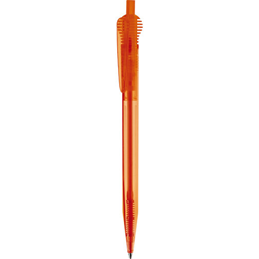 Kugelschreiber Cosmo Transparent , transparent orange, ABS, 14,70cm (Länge), Bild 1