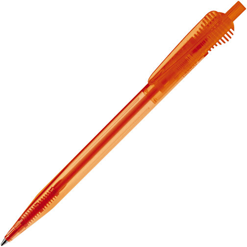 Kugelschreiber Cosmo Transparent , transparent orange, ABS, 14,70cm (Länge), Bild 2