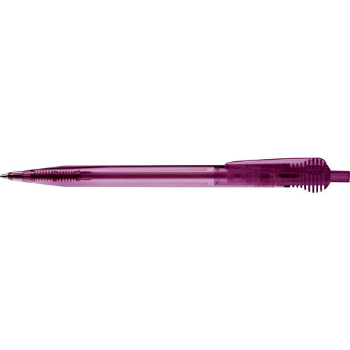 Kugelschreiber Cosmo Transparent , transparent violett, ABS, 14,70cm (Länge), Bild 3