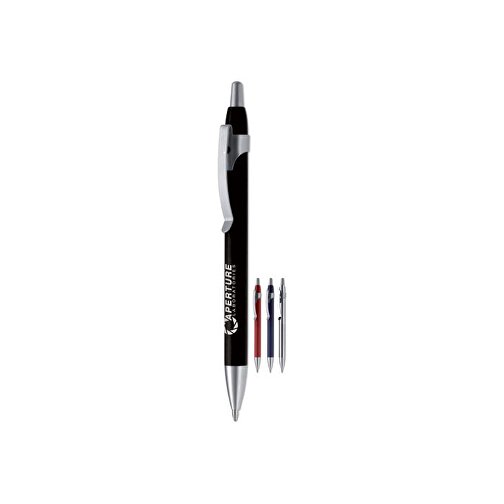 Kugelschreiber ClickShadow Softtouch R-ABS , schwarz, Recycled ABS, 14,30cm (Länge), Bild 2