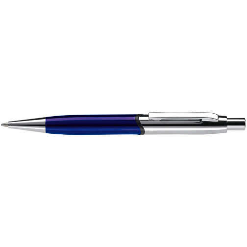 Kugelschreiber Nautilus , blau / silber, Metall, 13,80cm (Länge), Bild 3
