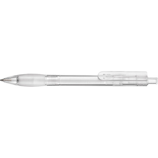 Kugelschreiber DIVA TRANSPARENT , Ritter-Pen, transparent-klar, ABS-Kunststoff, 13,60cm (Länge), Bild 3