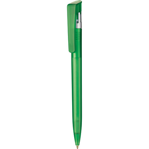 Kugelschreiber All-Star Frozen SI , Ritter-Pen, limonen-grün-frost/silber, ABS-Kunststoff, 14,70cm (Länge), Bild 1