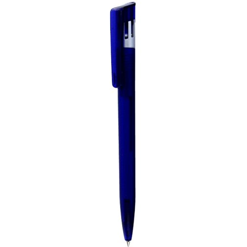 Kugelschreiber All-Star Frozen SI , Ritter-Pen, ocean-blau-frost/silber, ABS-Kunststoff, 14,70cm (Länge), Bild 1