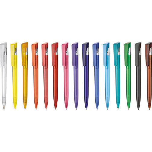 Kugelschreiber All-Star Frozen SI , Ritter-Pen, ocean-blau-frost/silber, ABS-Kunststoff, 14,70cm (Länge), Bild 2