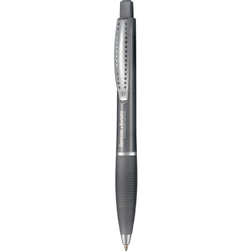 Kugelschreiber Club Transparent SI , Ritter-Pen, topaz-grau, ABS-Kunststoff, 14,20cm (Länge), Bild 1