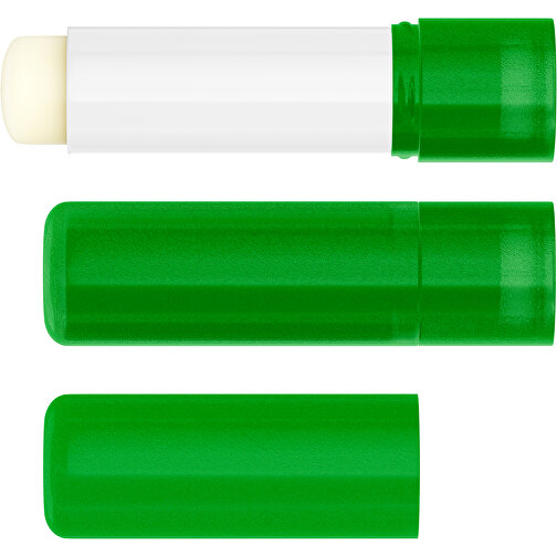 Lippenpflegestift 'Lipcare Original' Mit Gefrosteter Oberfläche , grün, Kunststoff, 6,90cm (Höhe), Bild 4