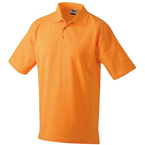 Polo-Piqué Medium , James Nicholson, orange, 100% Baumwolle, ringgesponnen, XL, , Bild 1