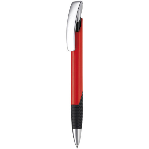 Kugelschreiber Zorro Special , rot, ABS & Metall, 14,50cm (Länge), Bild 1